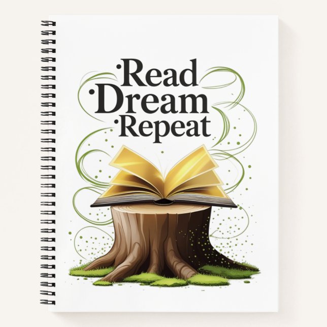 Spiral Notebook - Aesthetic Journal for Writers (Front)