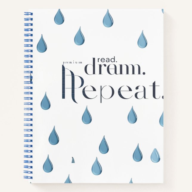 Spiral Notebook - Aesthetic Journal for Writers  (Front)