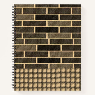 Spiral Notebook Brick