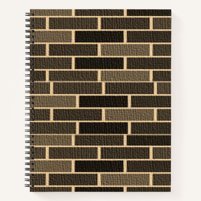 Spiral Notebook Brick (Front)