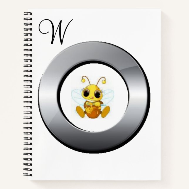 Spiral Notebook Bumblebee (Front)