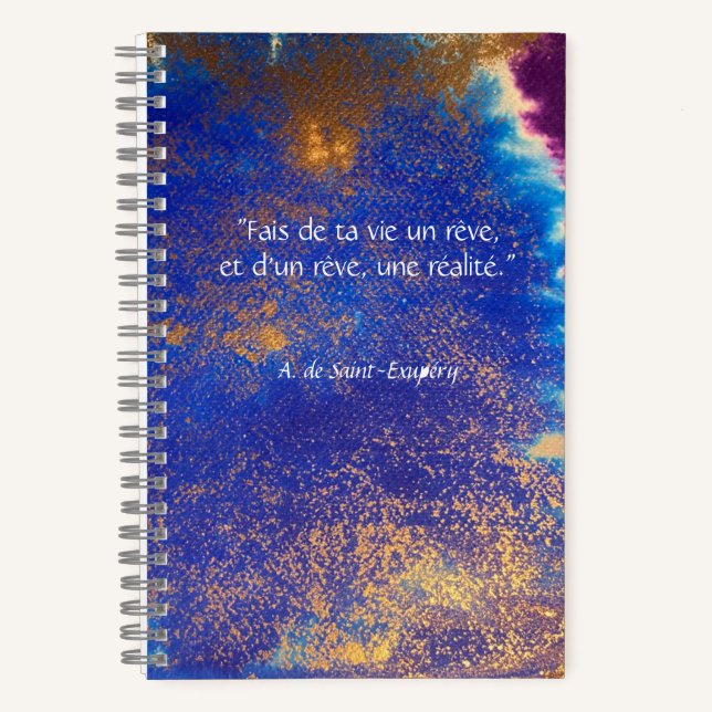 Spiral notebook by Lyla FERRARIS Design (Front)