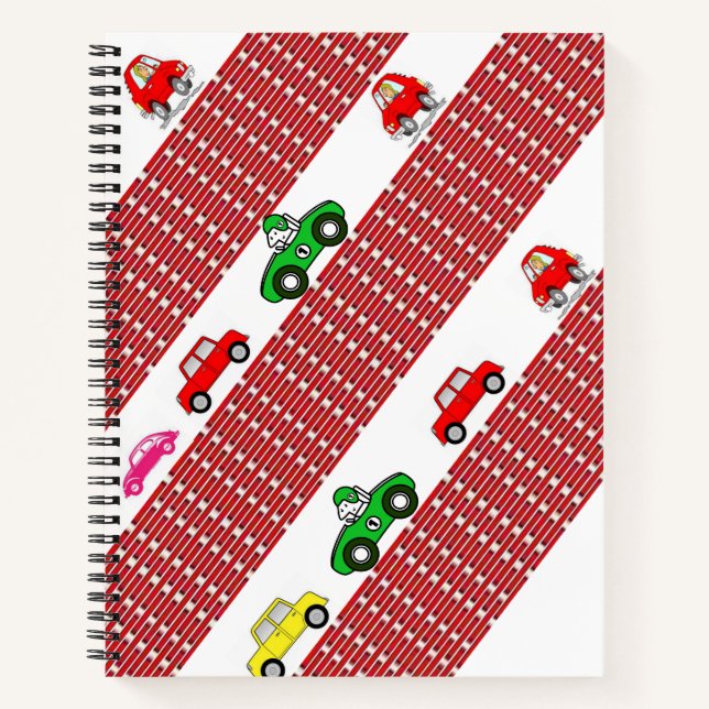 Spiral Notebook Car (Front)