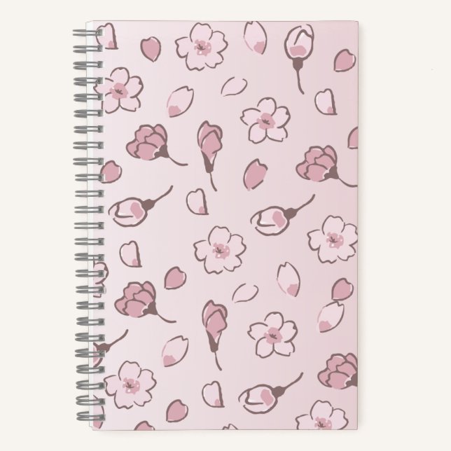 Spiral Notebook Cherry Blossom (Front)