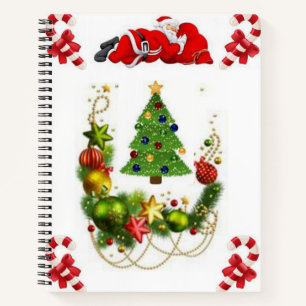 Spiral Notebook Christmas