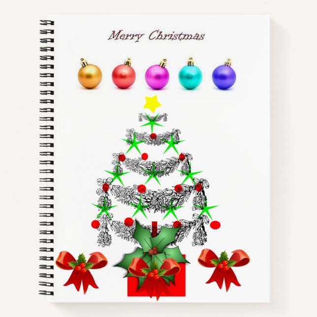 Spiral Notebook Christmas (Front)