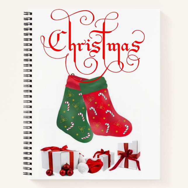 Spiral Notebook Christmas (Front)
