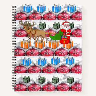 Spiral Notebook Christmas