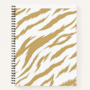 Spiral Notebook Cow Brown