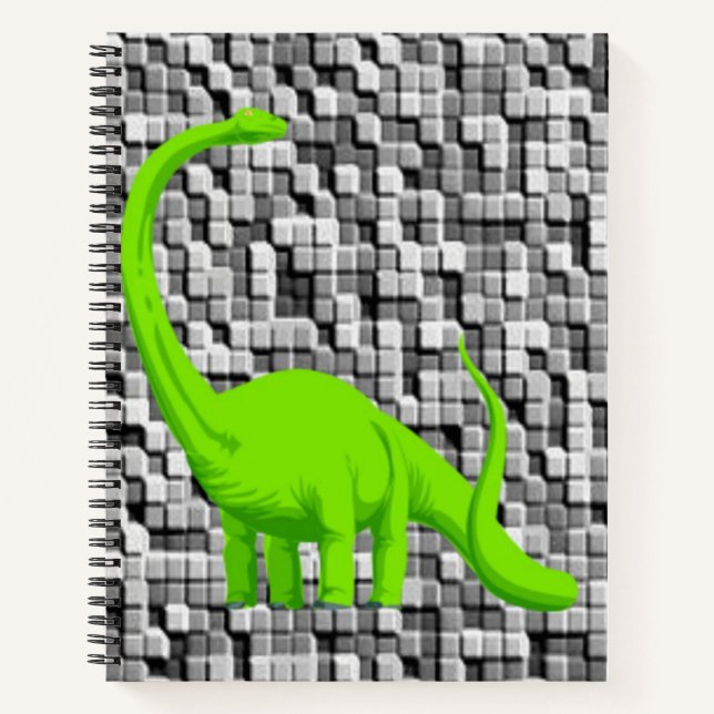 Spiral Notebook Dinosaur (Front)