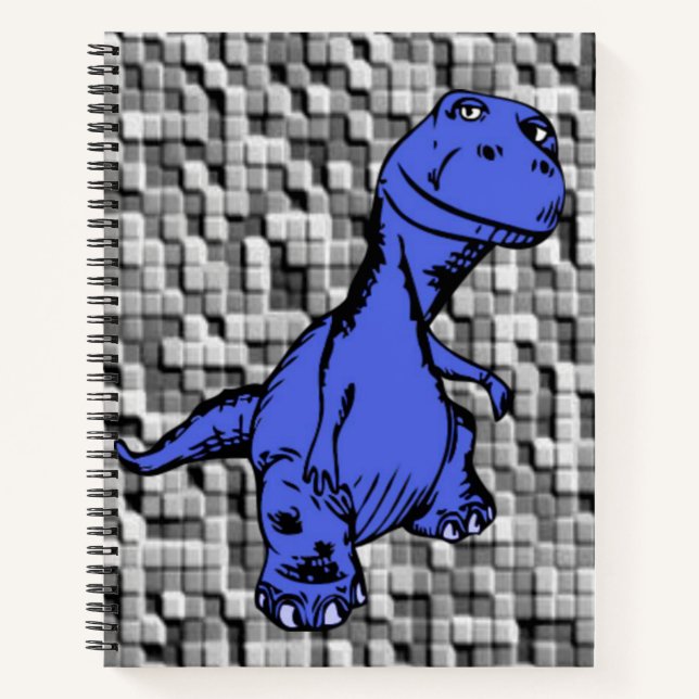 Spiral Notebook Dinosaur (Front)