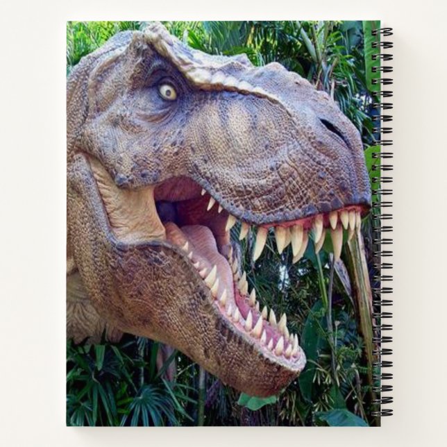 Spiral Notebook Dinosaur (Back)