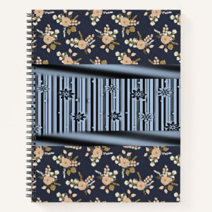 Spiral Notebook Floral