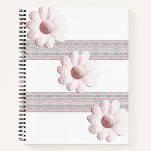 Spiral Notebook Floral