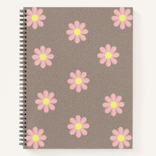 Spiral Notebook Floral