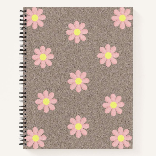 Spiral Notebook Floral (Front)