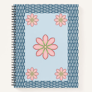 Spiral Notebook Floral