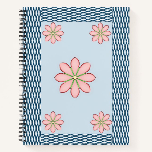 Spiral Notebook Floral (Front)