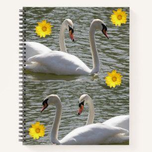 Spiral Notebook Floral