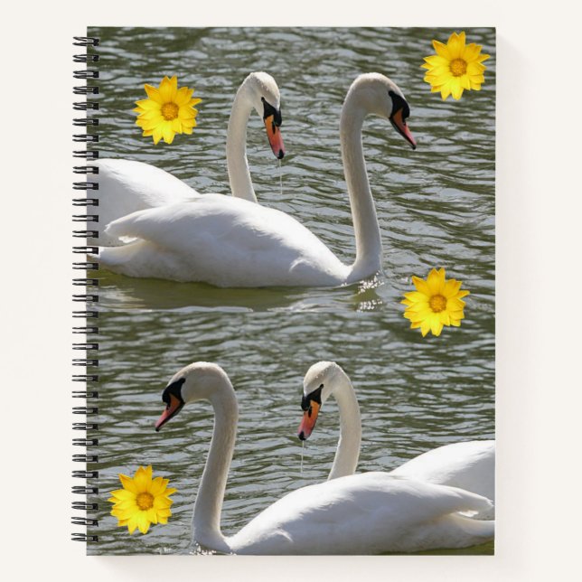 Spiral Notebook Floral (Front)