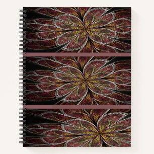 Spiral Notebook Floral