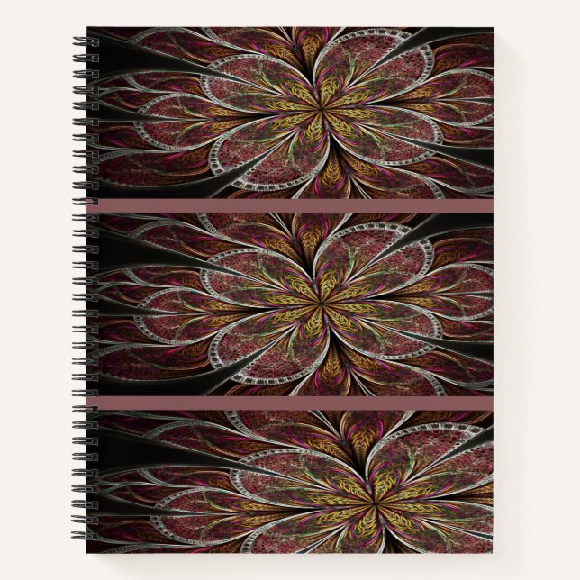Spiral Notebook Floral (Front)