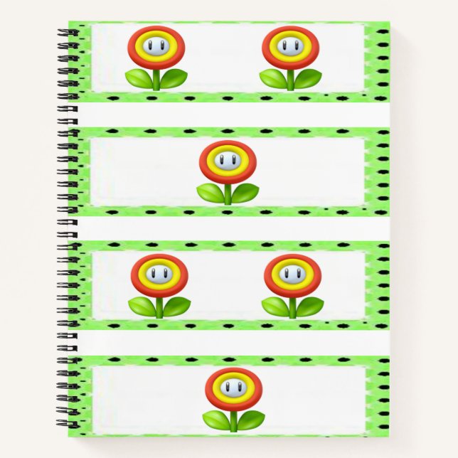 Spiral Notebook Floral (Front)