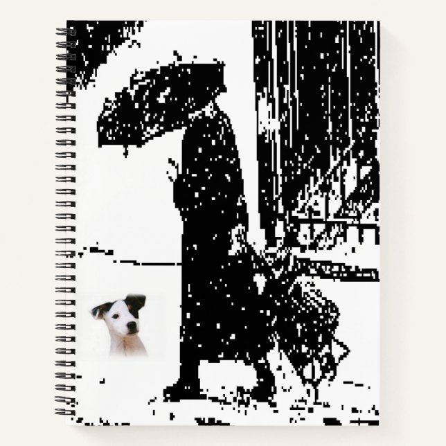 Spiral Notebook Floral (Front)