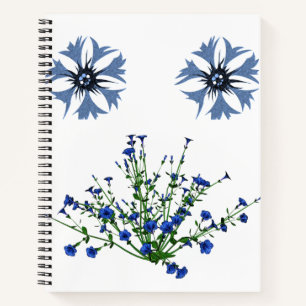 Spiral Notebook Floral
