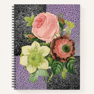 Spiral Notebook Floral