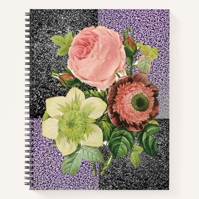 Spiral Notebook Floral (Front)