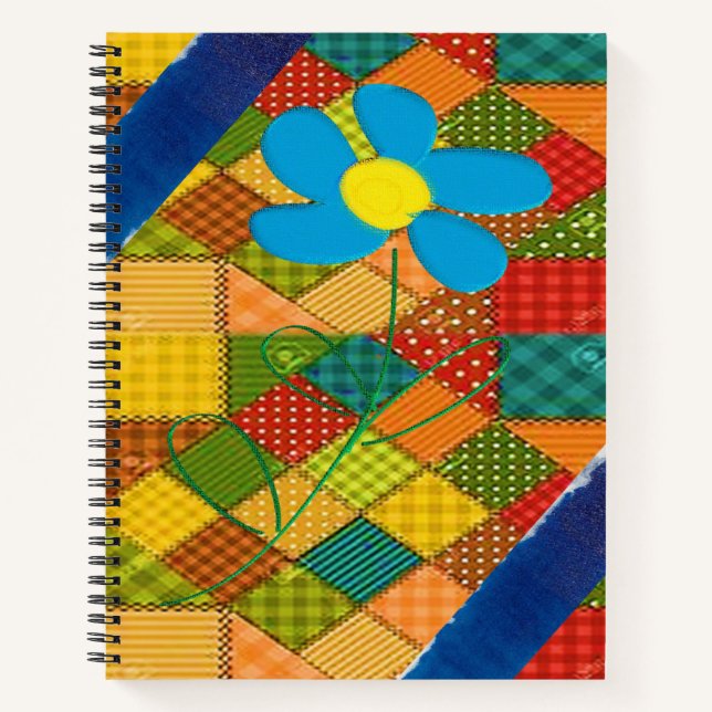 Spiral Notebook Floral (Front)