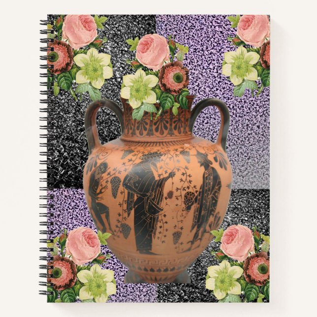 Spiral Notebook Floral (Front)