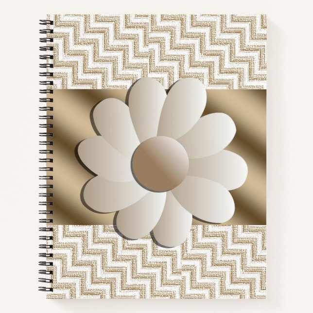 Spiral Notebook Floral (Front)