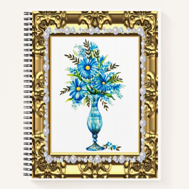 Spiral Notebook Floral (Front)