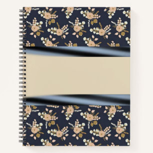 Spiral Notebook Floral