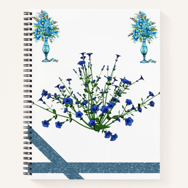 Spiral Notebook Floral (Front)