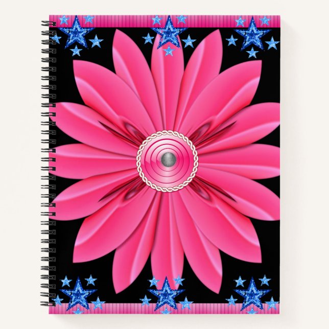 Spiral Notebook Floral (Front)
