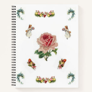 Spiral Notebook Floral