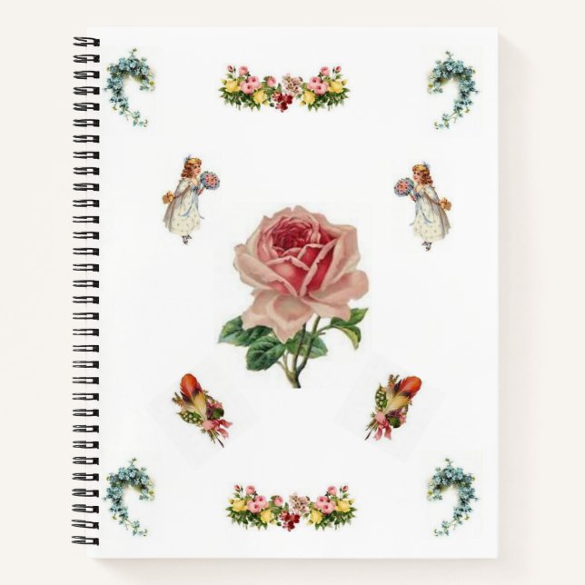 Spiral Notebook Floral (Front)