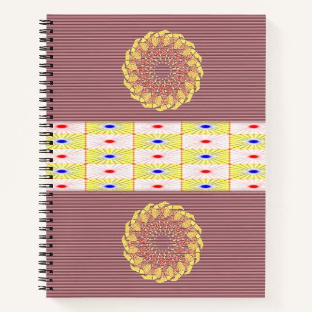 Spiral Notebook Floral (Front)