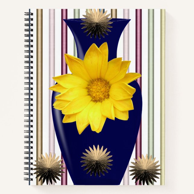 Spiral Notebook Floral (Front)