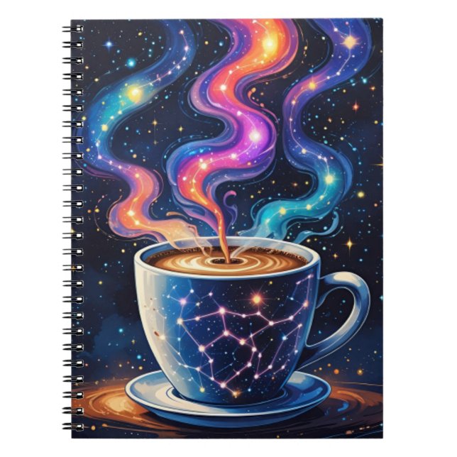 spiral notebook for galaxy/space lovers  (Front)