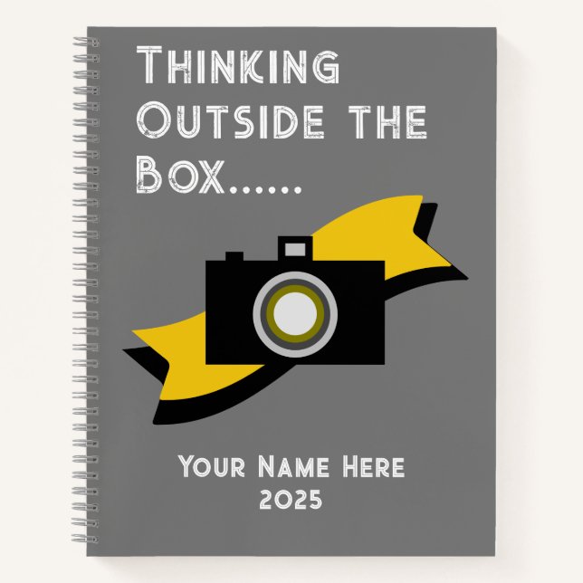Spiral Notebook for Photographers (Front)