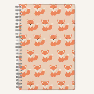 Spiral Notebook Fox 
