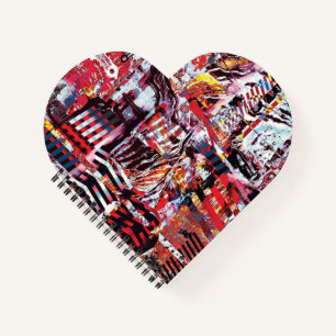 Spiral Notebook – Fragmented Pulse