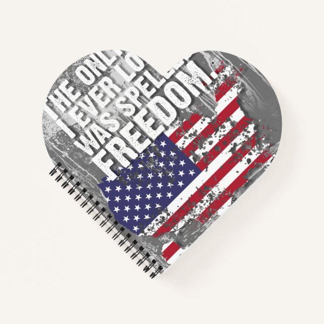 Spiral Notebook – Freedom Job (Front)