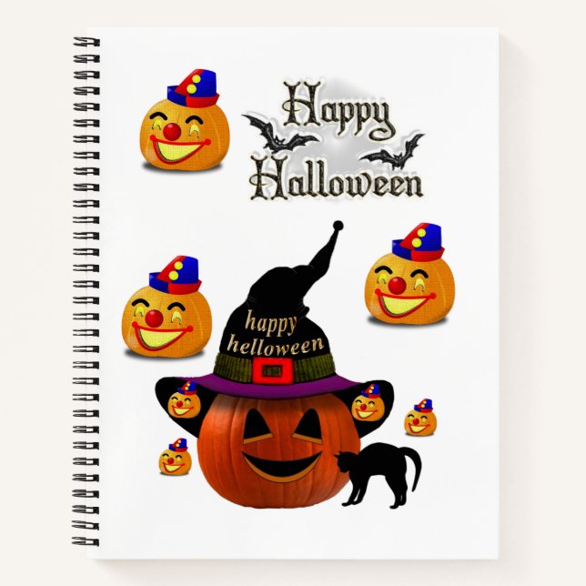 Spiral Notebook Halloween (Front)