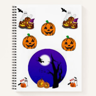 Spiral Notebook Halloween
