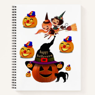Spiral Notebook Halloween